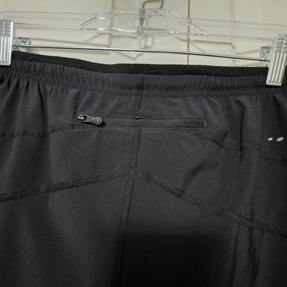 Smartwool Black Athletic Mens Shorts with Drawstring Size Small - Picture 4 of 10